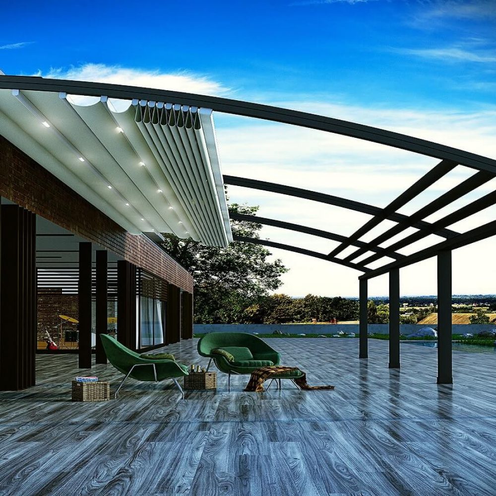 curved-attached-residential-retractable-pergola-cover